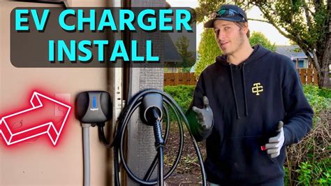 how to hardwire ev charger